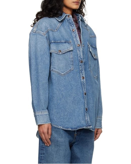 Agolde Blue Shirts