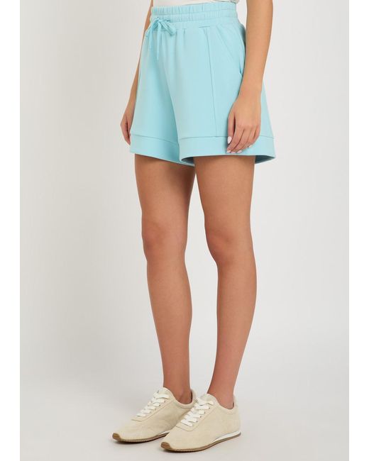 Varley Blue Comfortable Drawstring Shorts