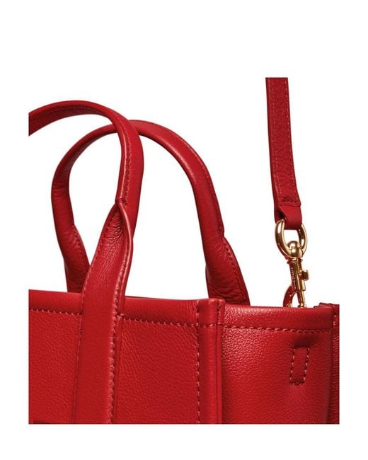 Marc Jacobs Red Small Logo Shoulder Bag