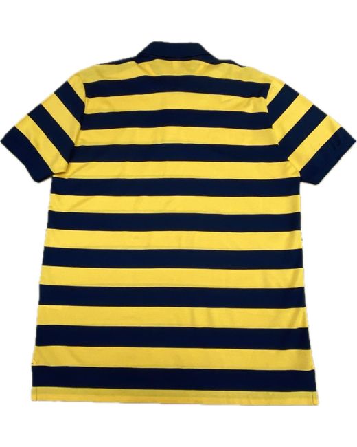 Paul & Shark Yellow Short-Sleeved Polo Shirt for men