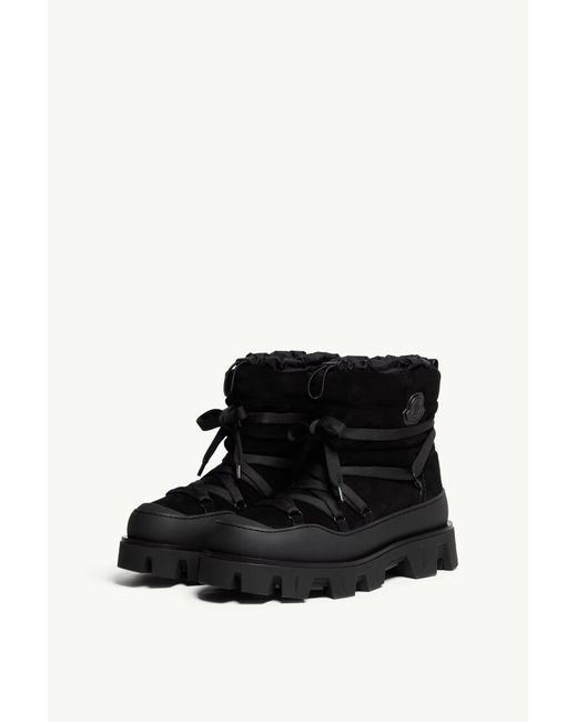 Moncler Black Peak Après Ankle Boots for men
