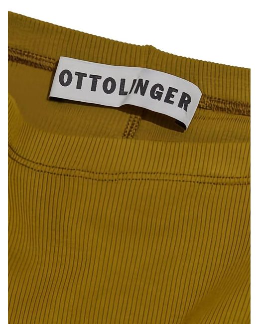 OTTOLINGER Green Knitted Shorts