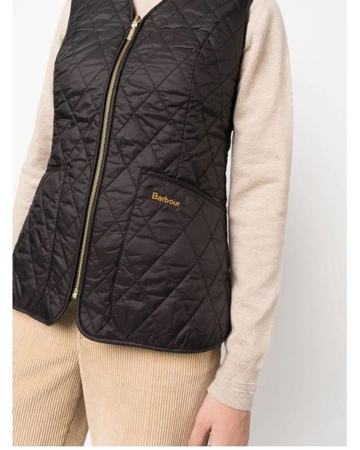 Barbour Black V-Neck Sleeveless Vest