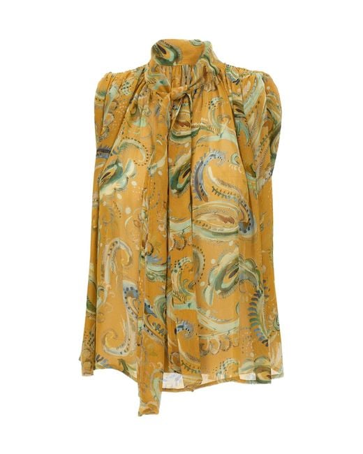 Marella Metallic Sleeveless Shirt