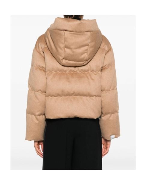 Max Mara Natural The Cube Padded Hooded Jacket