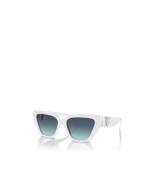 Tiffany & Co Blue Cat-Eye Frame Sunglasses