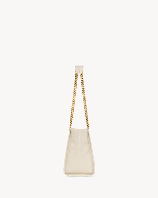 Saint Laurent Natural Niki Shoulder Bag
