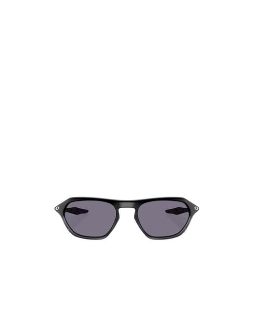 Oakley White Geometric Sunglasses for men