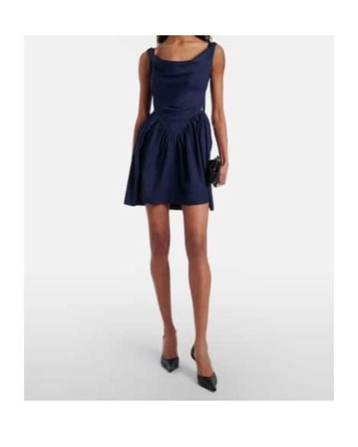 Vivienne Westwood Blue Sunday Cotton Minidress