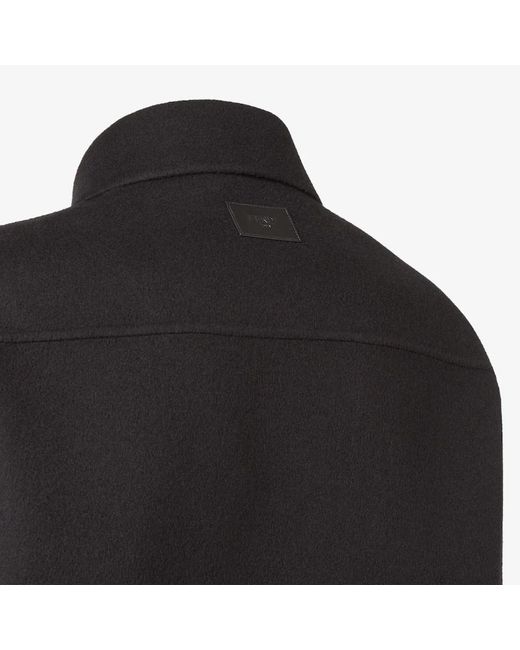 Fendi Black Single Breasted Long Sleeved Jacket for men