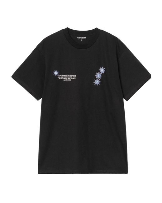 Carhartt Black Wip Graphic Print T-Shirt for men