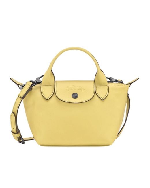 Longchamp Metallic Le Pliage Xtra Xs Handbag