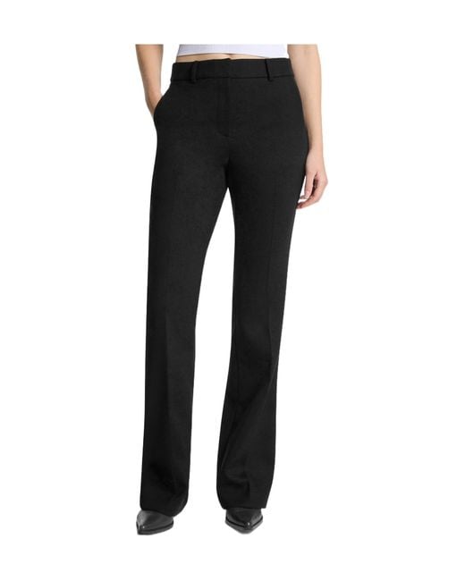 MICHAEL Michael Kors Black Belt Loop Casual Pants