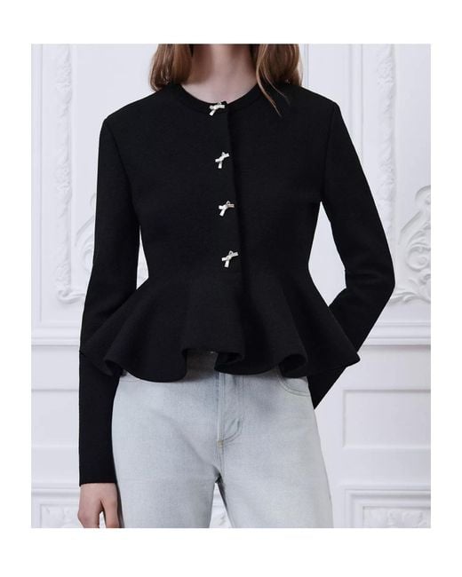 Dior Black Peplum Jacket