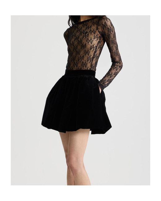 Patou Black Second Skin Top