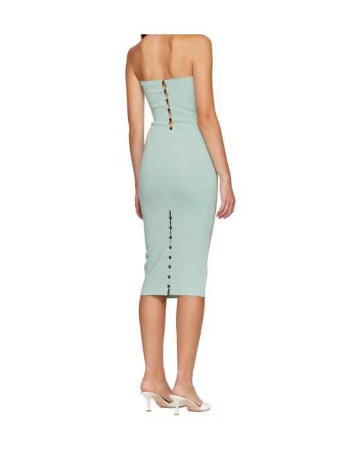 Jacquemus Green Sleeveless Dress
