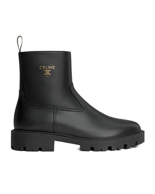 Céline Black Margaret Boot