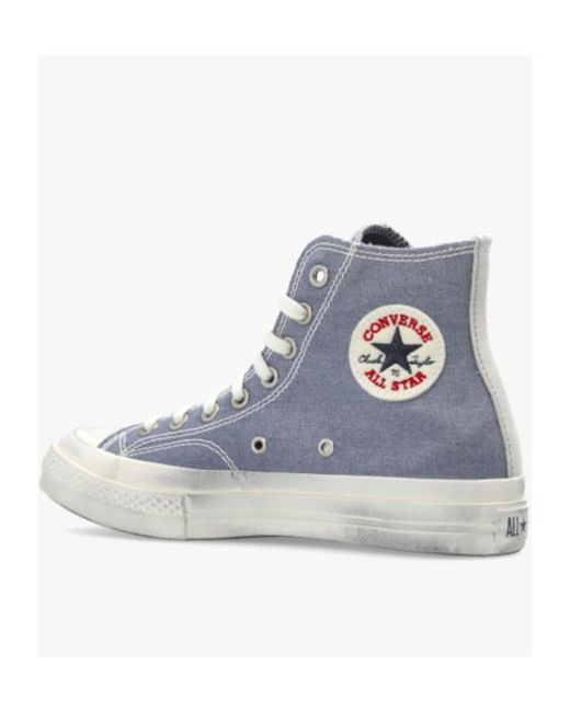 Converse Blue Star Canvas Sneakers