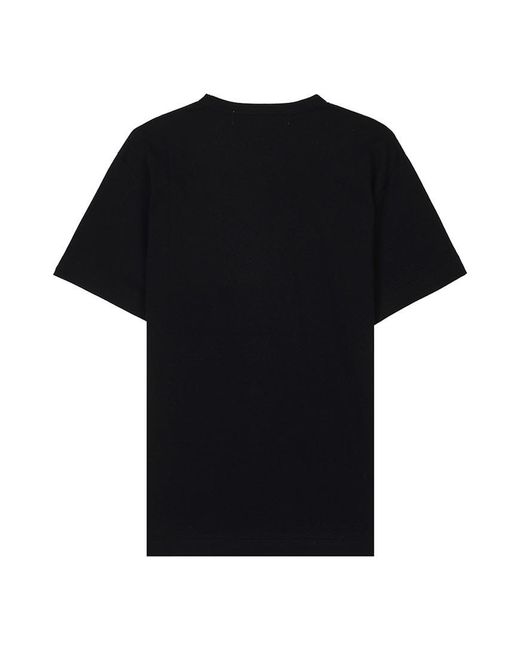 Comme des Garçons Black Short-Sleeved T-Shirt for men