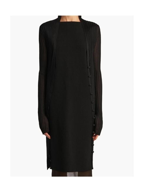 Khaite Black Ramon Cardigan
