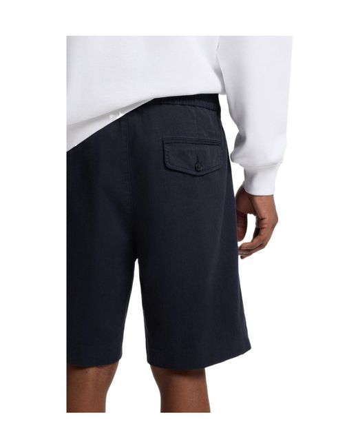 Boss Blue Chino Shorts for men
