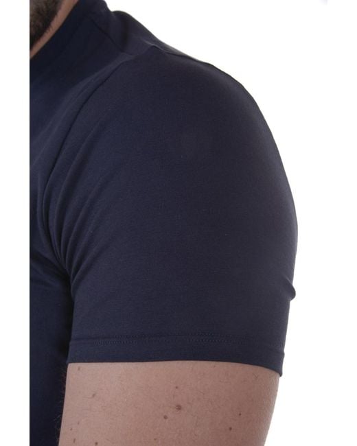 Armani Jeans Blue Logo T-Shirt for men