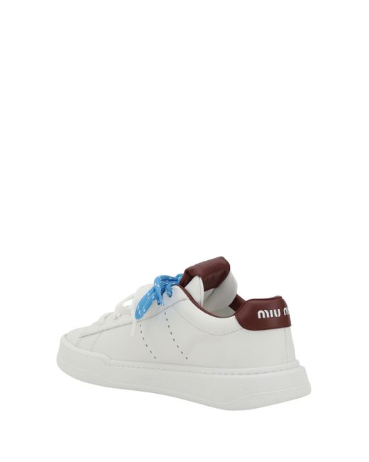 Miu Miu White Sneakers