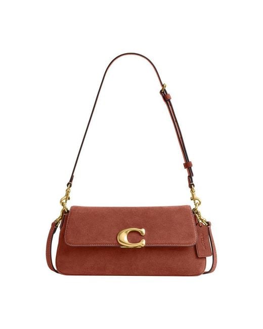 COACH Red Minimalist Shoulder Bag