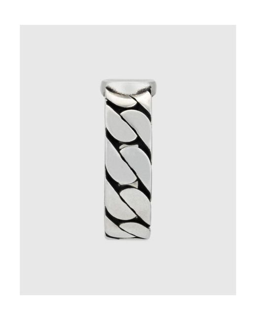 Gucci Green Interlocking G Enamel Ring