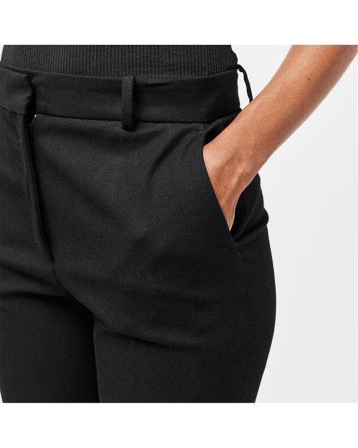 Joseph Black Belt Loop Casual Pants