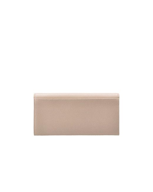 Furla Natural Twist-Lock Continental Wallet