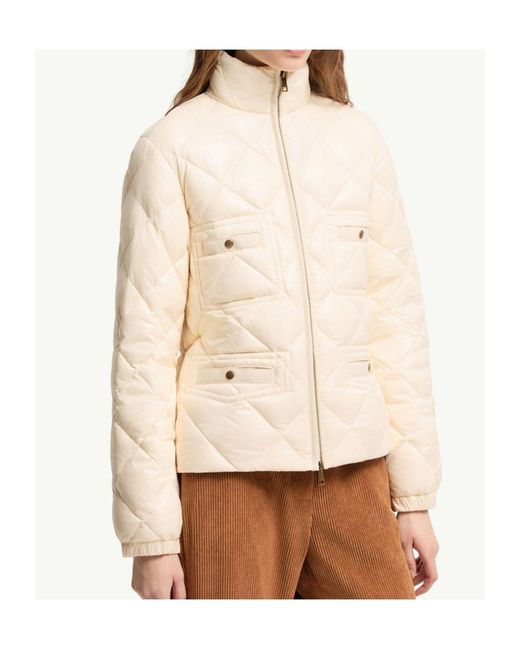Moncler Natural Lavaret Short Down Jacket
