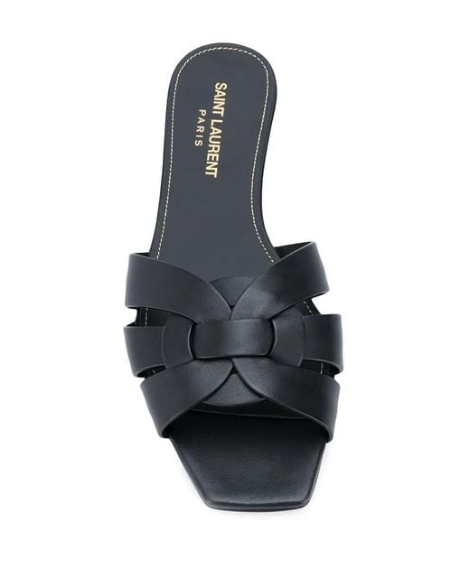 Saint Laurent Multicolor Tribute Slip-On Sandals