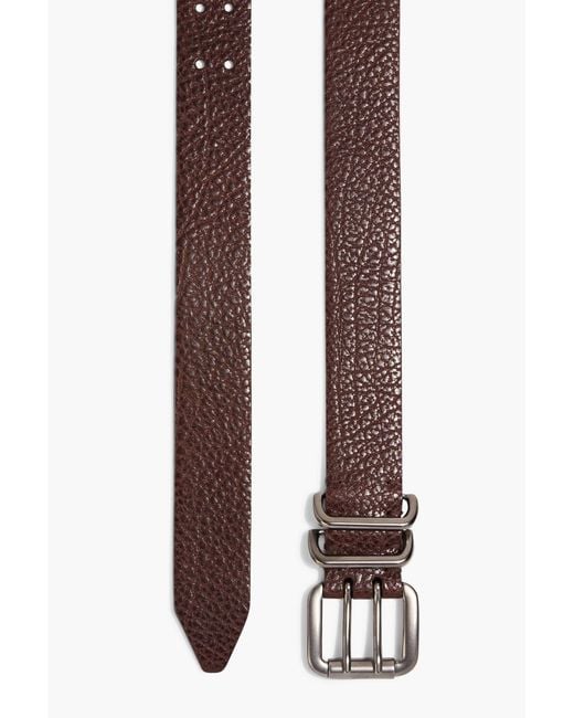 Brunello Cucinelli Brown Buckle Belt