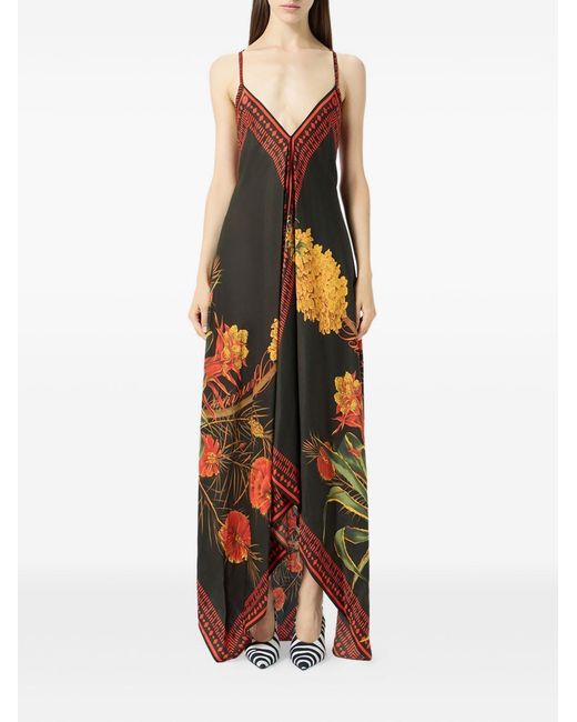Blumarine Brown Slip Dress