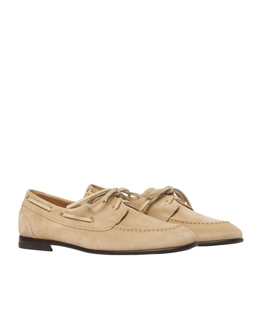 Scarosso Natural Ginevra Lace-Up Shoes