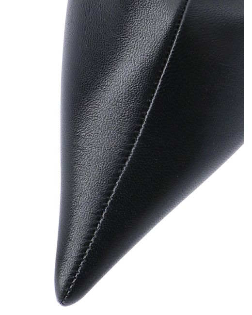 AMINA MUADDI Black Pointed Boots