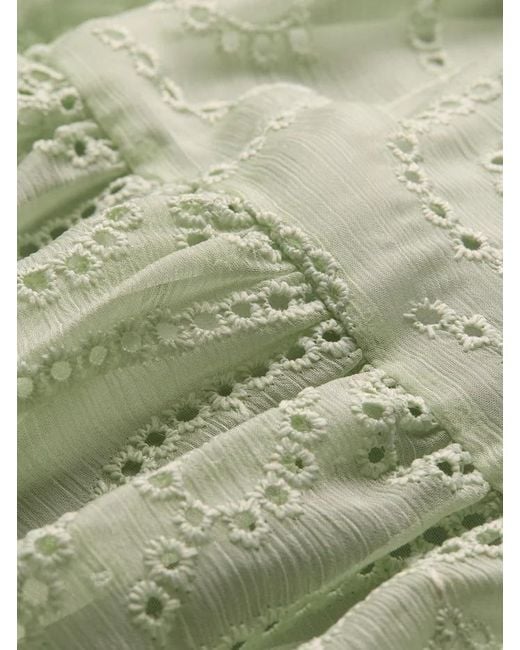 Alice + Olivia Green Nicky Tiered Maxi Dress