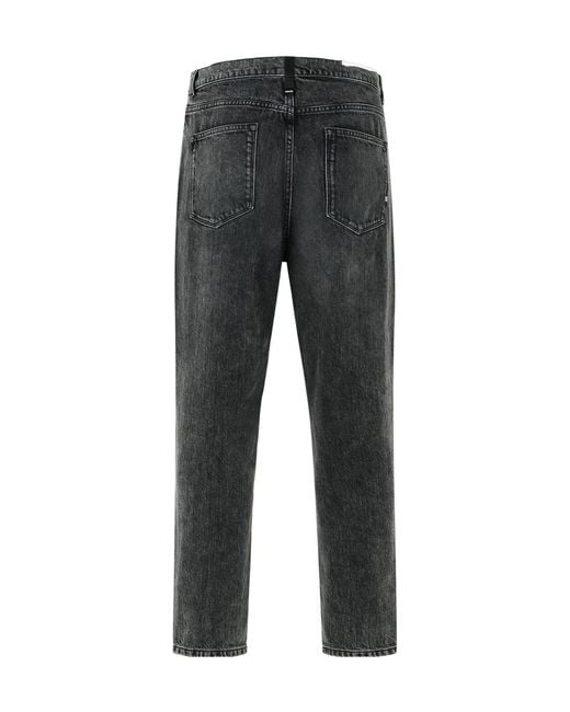 AMISH Gray Jeremiah Carrot Fit Jeans for men