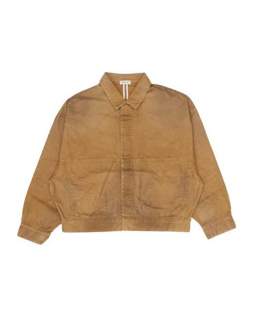 Fear Of God Natural Long Sleeve Denim Jacket for men