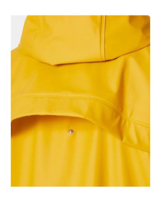 Helly Hansen Yellow Moss Raincoat for men