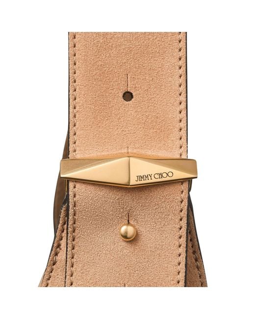 Jimmy Choo Natural Diamond Hobo Bag