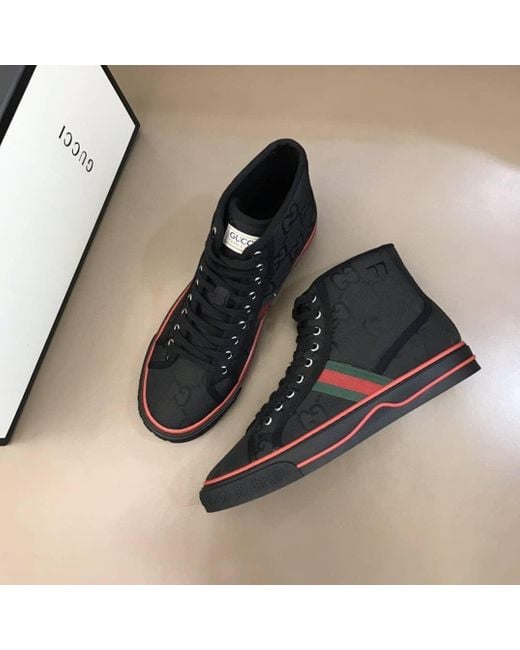 Gucci Black Off The Grid Gg Tennis 1977 Sneakers for men