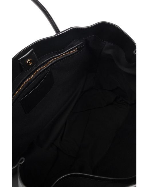 Moschino Black Zip Detailing Tote Bag for men