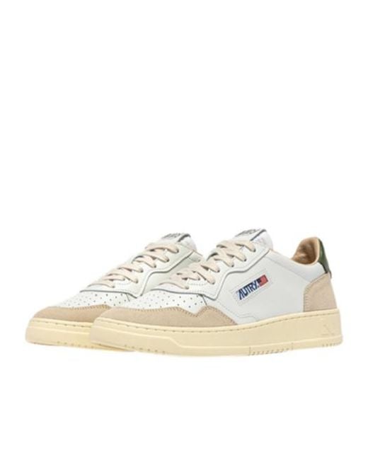 Autry Natural Medalist Low Sneakers