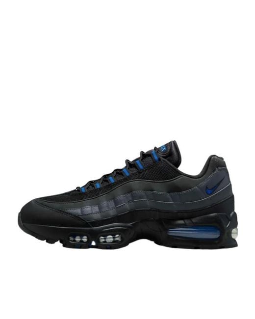 Nike Black Air Max 95 Big Bubble Sneakers for men