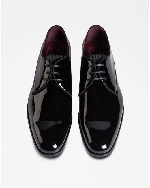 Dolce & Gabbana Black Tie Business Casual Shoes for men