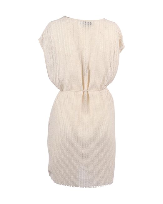 Peserico Natural Tie Fastened V-Neck Vest