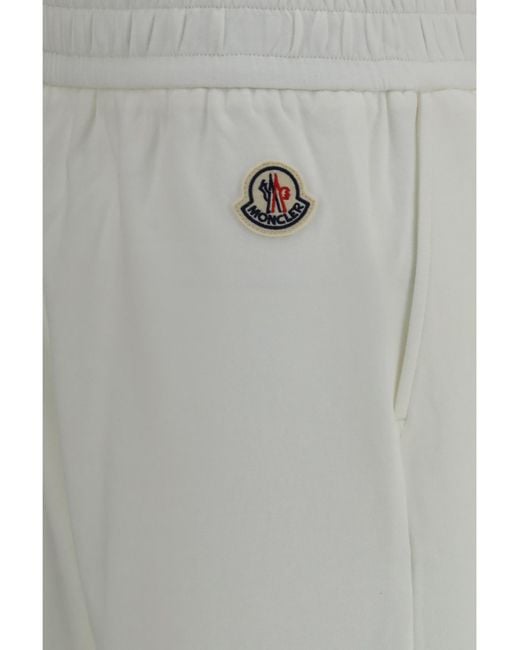 Moncler Gray Elastic-Waist Athletic Pants