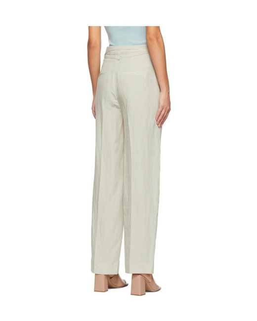 Vince Multicolor Straight Casual Pants